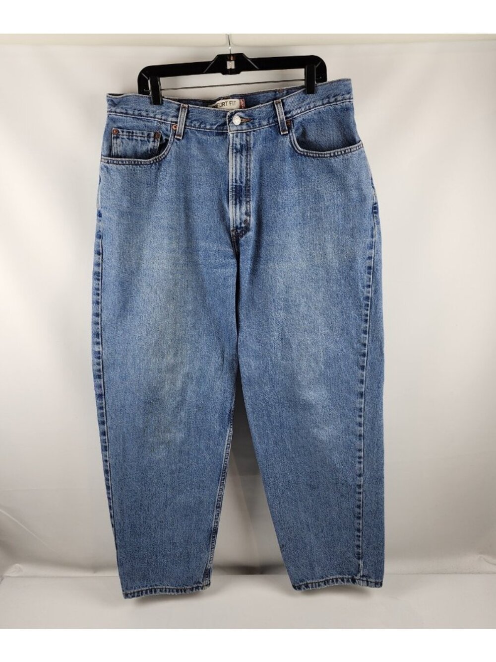 Levis 560 Jeans Mens 38x30 Vintage Comfort Fit Blue Loose Baggy Fit Denim Pants